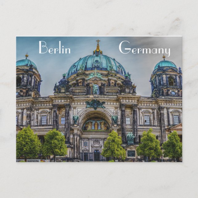 Postal Berlín Alemania (Anverso)