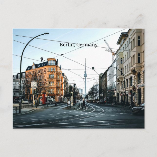 Postal Berlín, Alemania (Anverso)