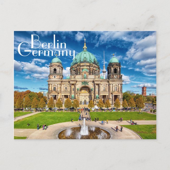 Postal Berlín Alemania (Anverso)