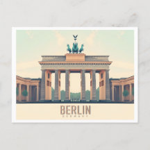 Berlín Alemania Brandeburgo Gate Pastel Travel