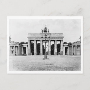 Postal Berlin, Alemania Brandenburg Gate Vintage