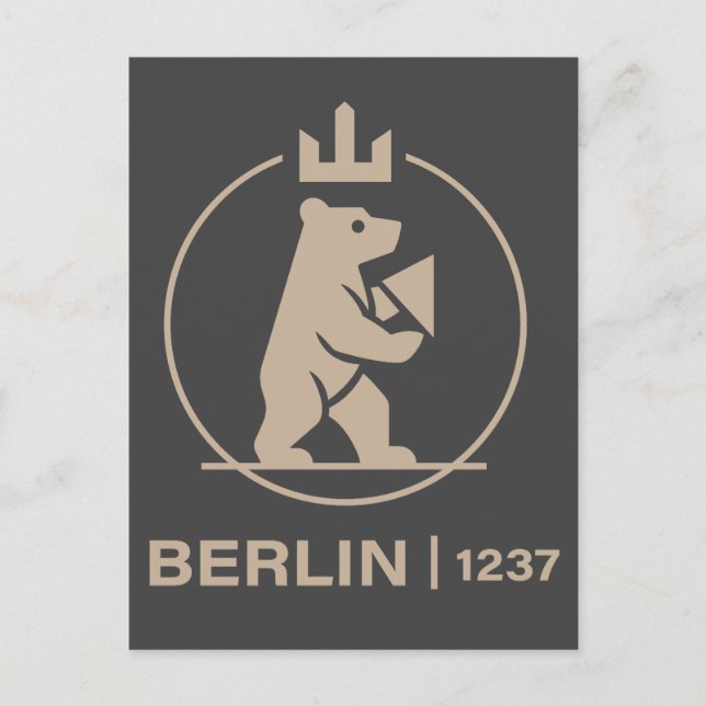 Postal Berlín Alemania Europa (Anverso)