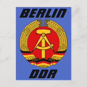 Postal Berlín, DDR - República Democrática Alemana
