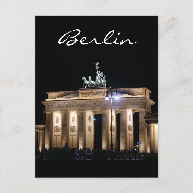Postal berlín de brandenburg (Anverso)