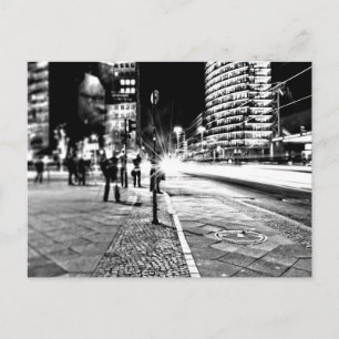 Postal Berlín de noche