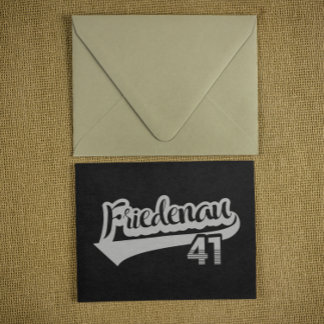 Postal Berlín Friedenau 41 Classic City Number