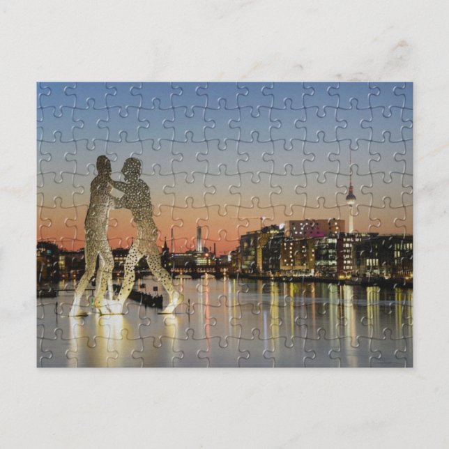 Postal Berlin Hauptstadt Deutschland (Anverso)