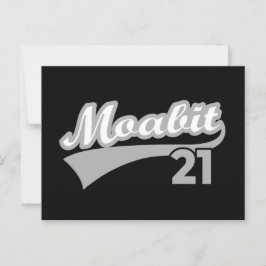 Postal Berlin Moabit 21 Classic Retro City