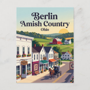 Postal Berlín País Amish Ohio
