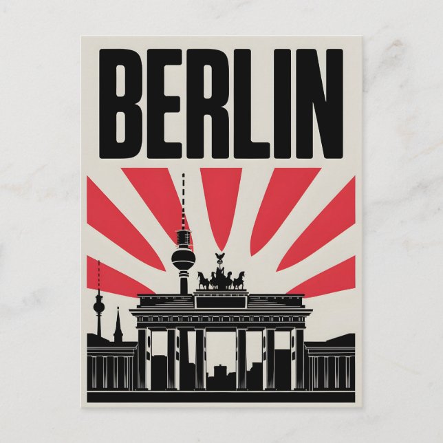 Postal Berlin Vintage (Anverso)