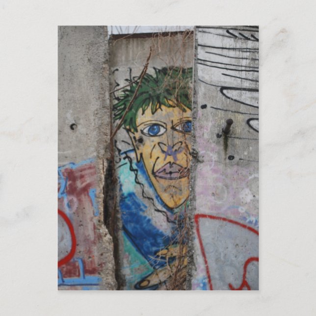 Postal Berlin Wall Art - Berlin, Germany (Anverso)