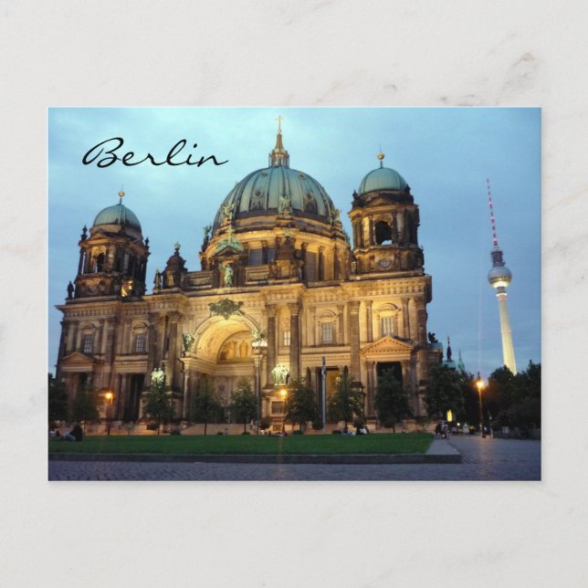 Postal berliner dom (Anverso)