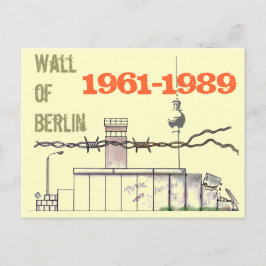 Postal Berliner Mauer Design