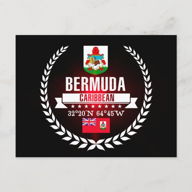 Postal Bermudas (Anverso)