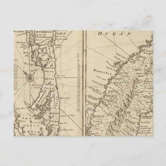 Postal Bermudas (Anverso)