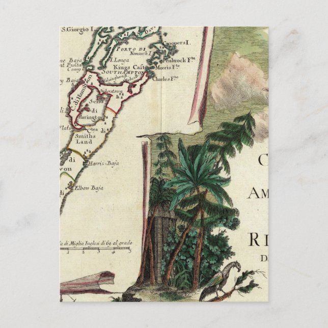 Postal Bermudas (Anverso)