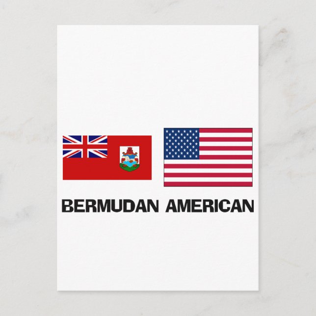 Postal Bermudas Americanas (Anverso)