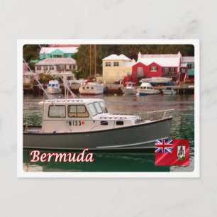 Postal Bermudas - Flatts Village -