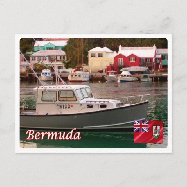 Postal Bermudas - Flatts Village - (Anverso)