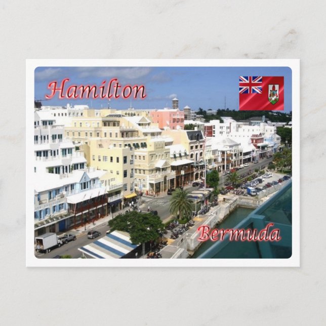 Postal Bermudas - Hamilton - (Anverso)