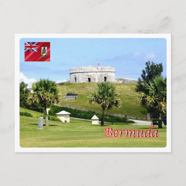 Postal Bermudas - Santa Catalina - (Anverso)