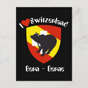 Postal Bern Berna Bärn Schweiz Suisse Postkarte
