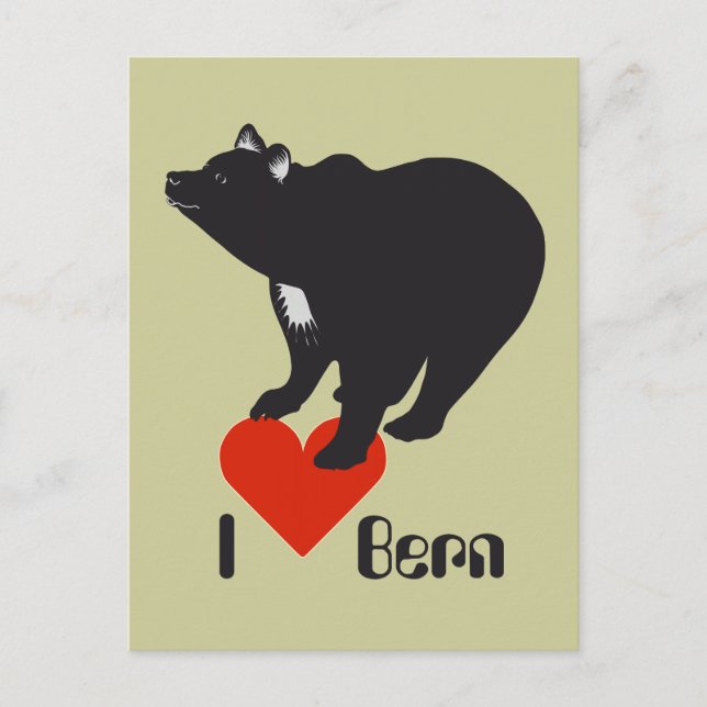 Postal Bern Berna Bärn Schweiz Suisse Postkarte (Anverso)