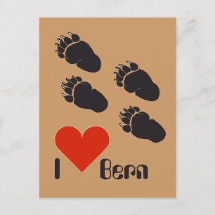 Postal Bern Berna Bärn Schweiz Suisse Postkarte