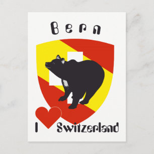 Postal Bern Berna Bärn Schweiz Suisse Postkarte