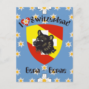 Postal Bern Berna Bärn Schweiz Suisse Postkarte