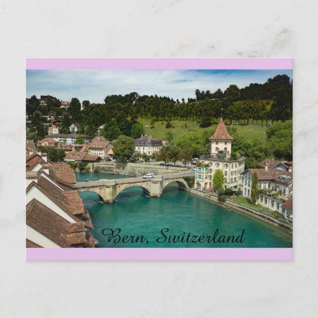 Postal Berna, Suiza (Anverso)