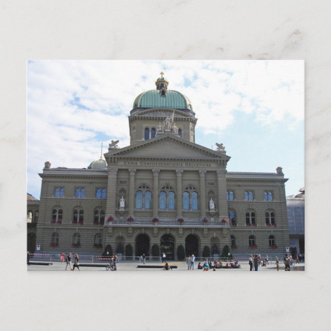 Postal Berna, Suiza (Anverso)