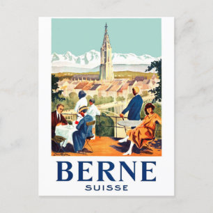 Postal Berna, Suiza,
