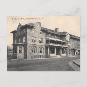 Postal Bernardsville NJ Inn, Vintage 1910