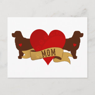 Postal Berner Mom [Tattoo style]