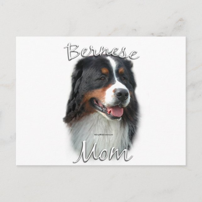 Postal Bernese Mountain Dog Mom 2 (Anverso)