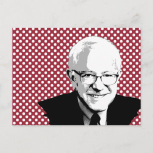 POSTAL BERNIE SANDERS POP ART