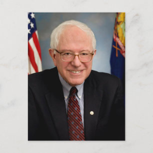 Postal Bernie Sanders Postcard