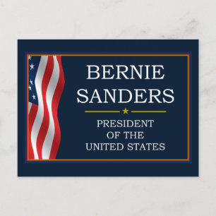 Postal Bernie Sanders President V3