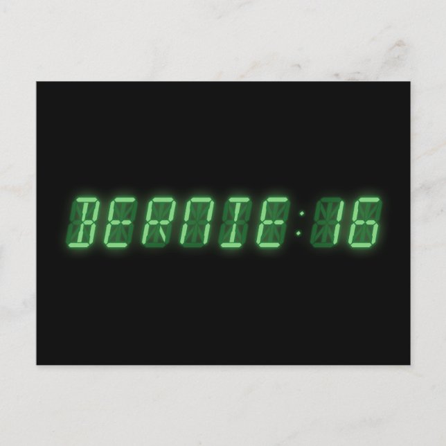 Postal Bernie Sanders Time (Anverso)