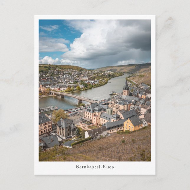 Postal Bernkastel-Kues (Anverso)