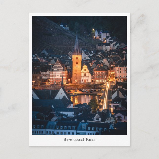 Postal Bernkastel-Kues (Anverso)