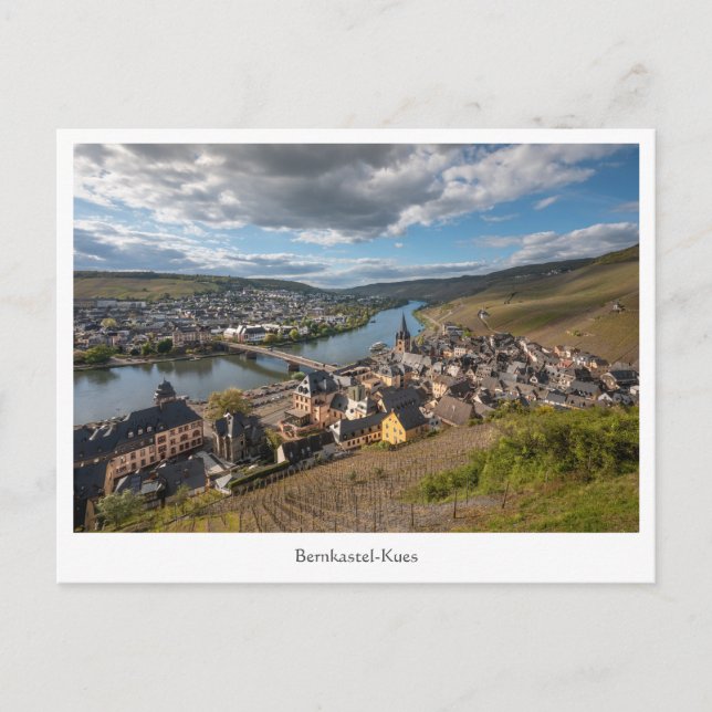 Postal Bernkastel-Kues (Anverso)
