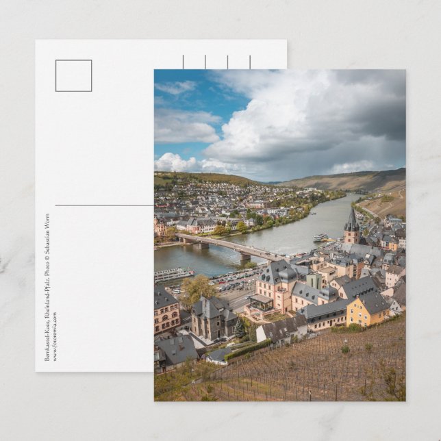 Postal Bernkastel-Kues (Anverso / Reverso)