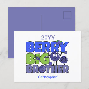 Postal Berry Big Brother - Sibling Blueberry Pun