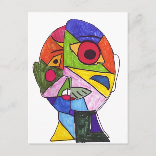 Postal Berry Leon-Eva K (Anverso)