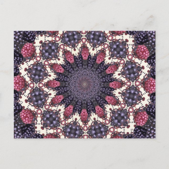Postal Berry Patchwork (Anverso)