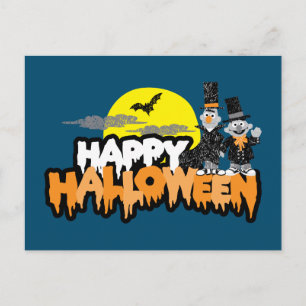 Postal Bert y Ernie Feliz Halloween