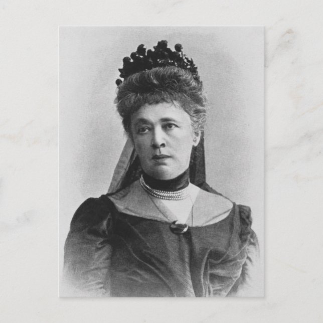 Postal Berta Von Suttner (Anverso)
