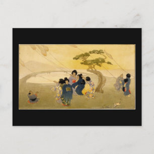 Postal Bertha Boynton Lum Kites